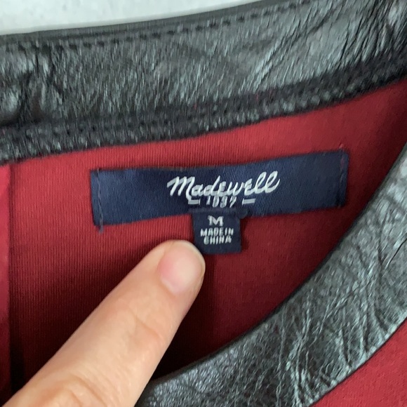 Madewell fit and flare dress - Picture 3 of 6